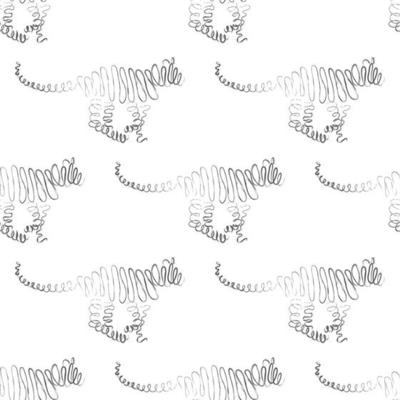 Tiger seamless pattern