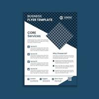 Modern Corporate Business Flyer Template vector