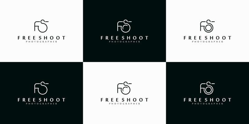 photographer logo with initial FS, reference for business