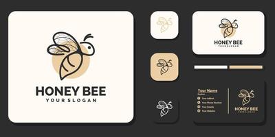 creative honey bee logo, reference for business