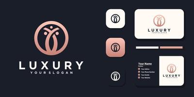 luxury  logo design vector