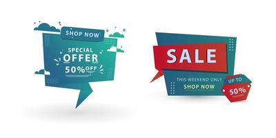 Promotion sale illustration sign vector design