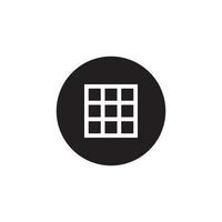 Square Post Button Icon. Social Media Element Vector