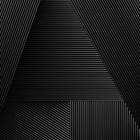 fondo negro abstracto con líneas de rayas diagonales. textura rayada - ilustración vectorial vector