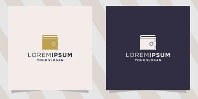 Purse payment Logo Template vector