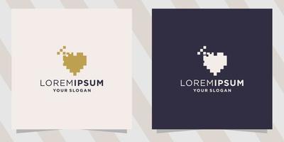 Love Modern Abstract Creative Logo vector