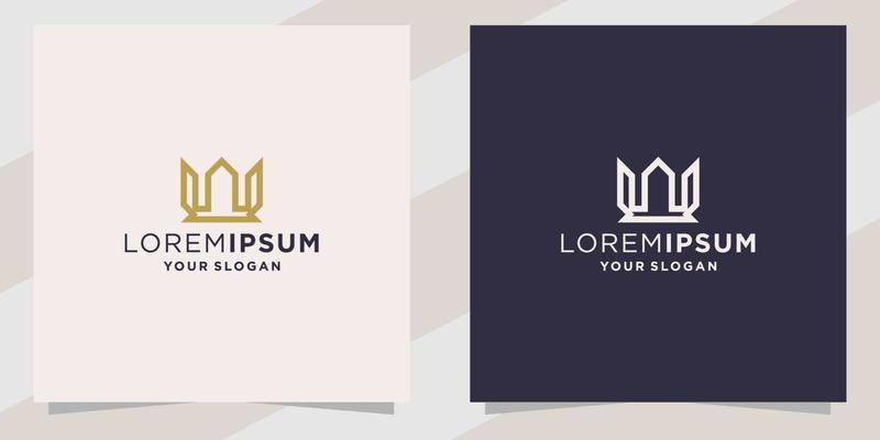 lettter w logo template