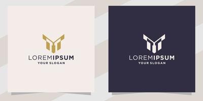 lettter m logo template vector