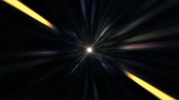 bucle abstracto hermoso centro óptico llamarada luz brillo video