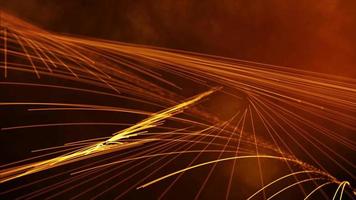 Background abstract digital glow particles motion light video