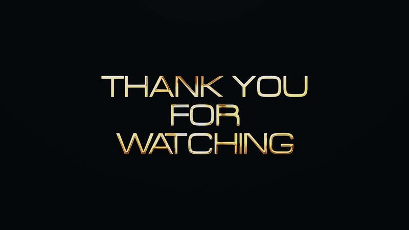 Thank You Template Stock Video Footage for Free Download