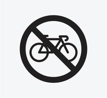 No parking road sign icon vector illustration