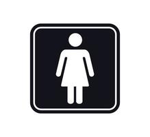 People icon ,toilet sign vector logo template