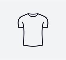 Shirt icon vector logo design template