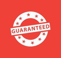 Guaranteed icon vector logo design template