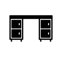Cabinet icon vector logo design template