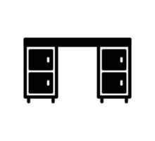 Cabinet icon vector logo design template