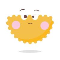 Flat emoji vector