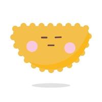 Flat emoji vector