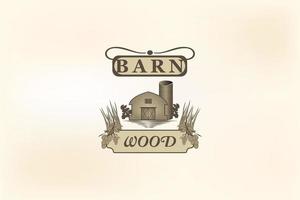 diseño de plantilla de ilustración de vector de logotipo de casa de granjas