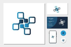 Abstract geometric for logo design