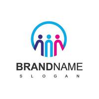 Family Logo Design Vector