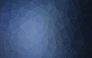 Dark BLUE vector abstract mosaic pattern.