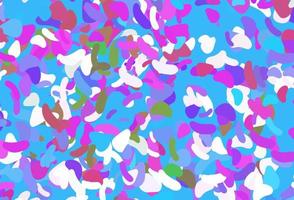Light Multicolor, Rainbow vector background with abstract forms.