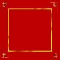 The Chinese New Year Red Background. vector