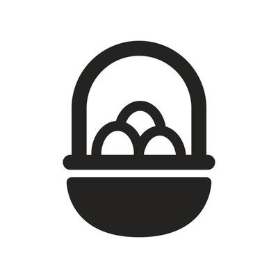 egg container icon illustration, groceries, egg harvest.