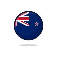 New Zealand Flag Icon vector