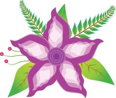 Creative flower vector illustration