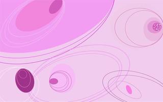 Abstract pink to violet tone background, vector design. Circle, elliptical shape.