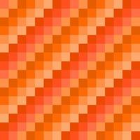 diseño vectorial sin costuras de color naranja de cuadros diagonales rectangulares. en conceptos de papel, tela, textil, impresión, industrial, sábana, cama, vestido, pancarta, halloween, mantel, otoño, cosecha vector