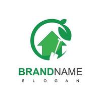 Farm House Logo Template vector