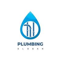 Plumbing Company Logo Design Template