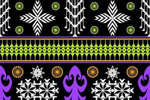 Geometric ethnic oriental traditional pattern.Figure tribal embroidery style.Design for background,wallpaper,clothing,wrapping,fabric,vector illustration vector