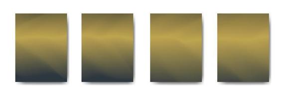 collection of colorful gradient background cover flyers are used for backgrounds, posters, banners, vector