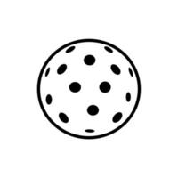 Design of pickeball symbol vector