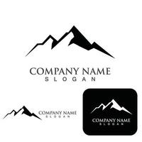 Mountain Logo Template Vector illustration