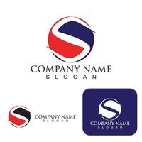 S logo letter  Business corporate vector