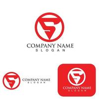 S letter logo Business corporate vector