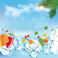 summer party poster template vector
