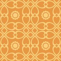 monochrome asian fabric pattern vector