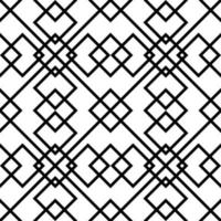 black white ethnic geometric pattern vector