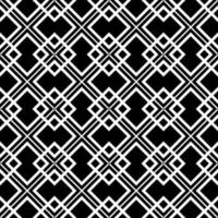 patrón geométrico étnico blanco negro vector