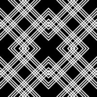 black white ethnic geometric pattern vector