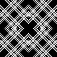 black white ethnic geometric pattern vector