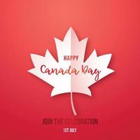 1 de julio, feliz día de Canadá.