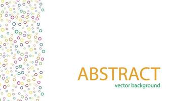 fondo abstracto. ilustración vectorial vector